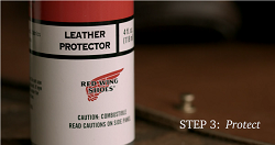 Clean your red wing boots