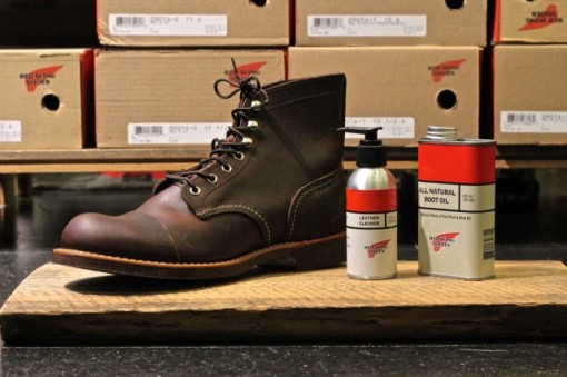Clean your Red Wing Boots