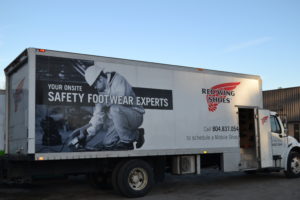 Hassle Free Safety Footwear Program | Mobile Shoe Truck | Red Wing Shoes Richmond